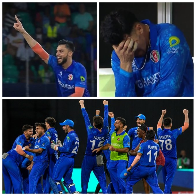 T20 વર્લ્ડ કપ 2024ના સેમિફાઇનલમાં ભારત બાદ આજની મેચ જીતીને અફઘાનિસ્તાનની એન્ટ્રી, ટીમના ખેલાડી થયા ઈમોશનલ;