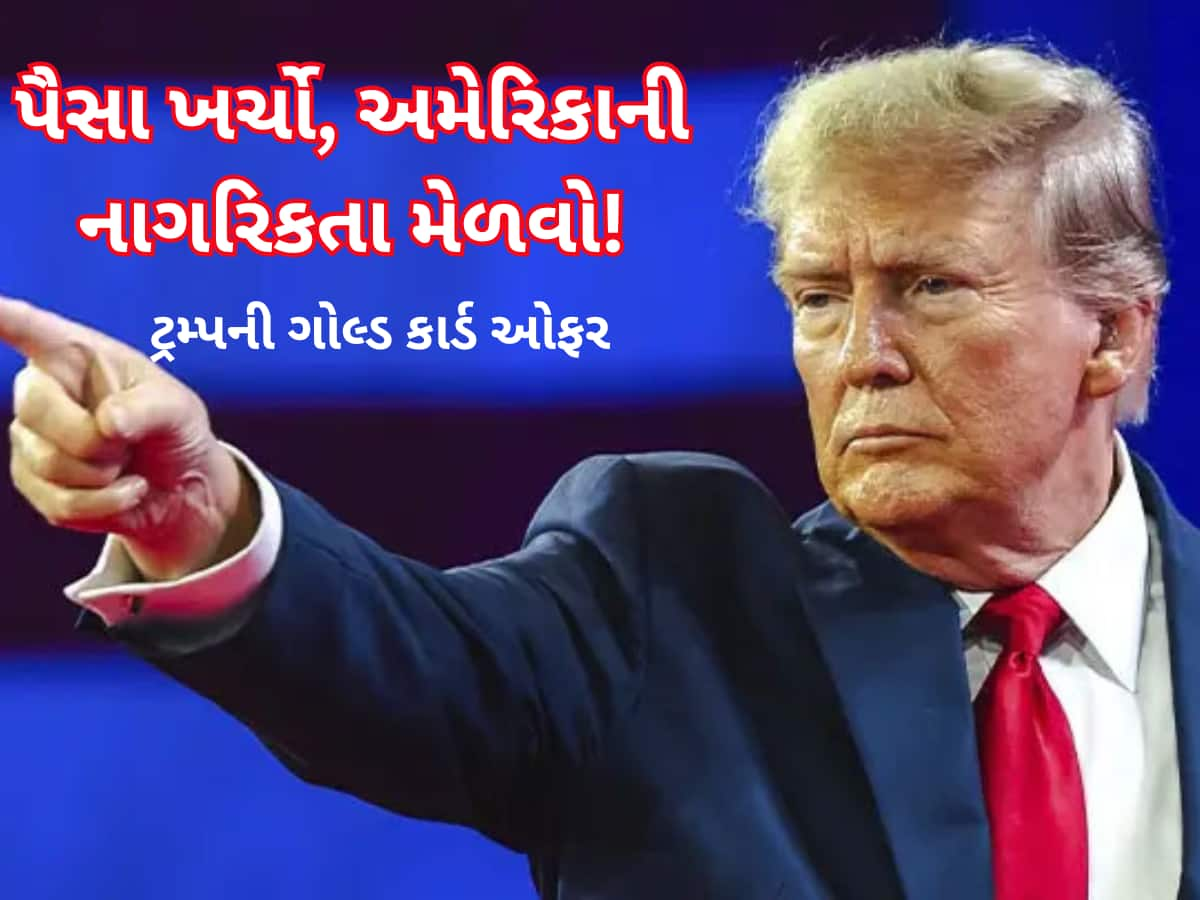 અમેરિકા 44 કરોડ રૂપિયામાં નાગરિકતા વેચશે, જાણો શું છે ડોનાલ્ડ ટ્રમ્પનો ગોલ્ડ કાર્ડ પ્લાન, જાણો વિગતો;